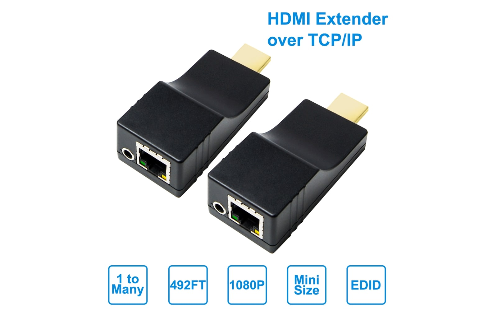 1080P IP Extender, Hdmi over Ip 150M