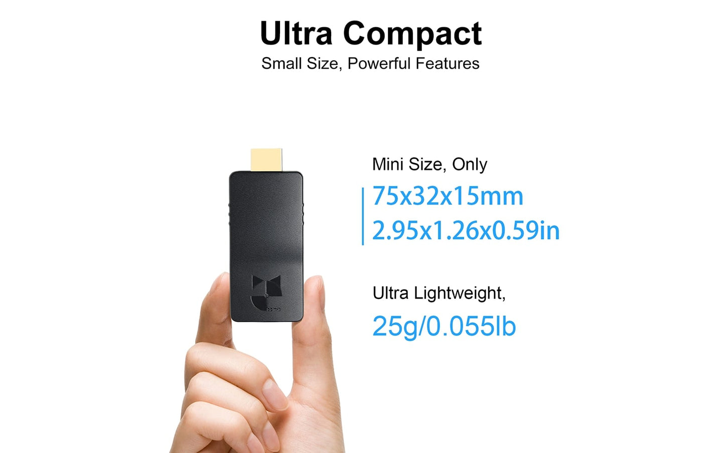 whe-20r wirless extender receiver-ultra compact size 