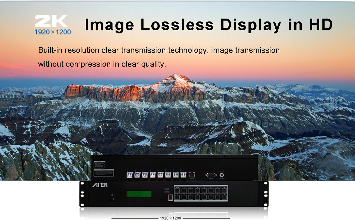 DDMALL HD-OPT-808 8x8 Integrated Optic Fiber Matrix Switcher