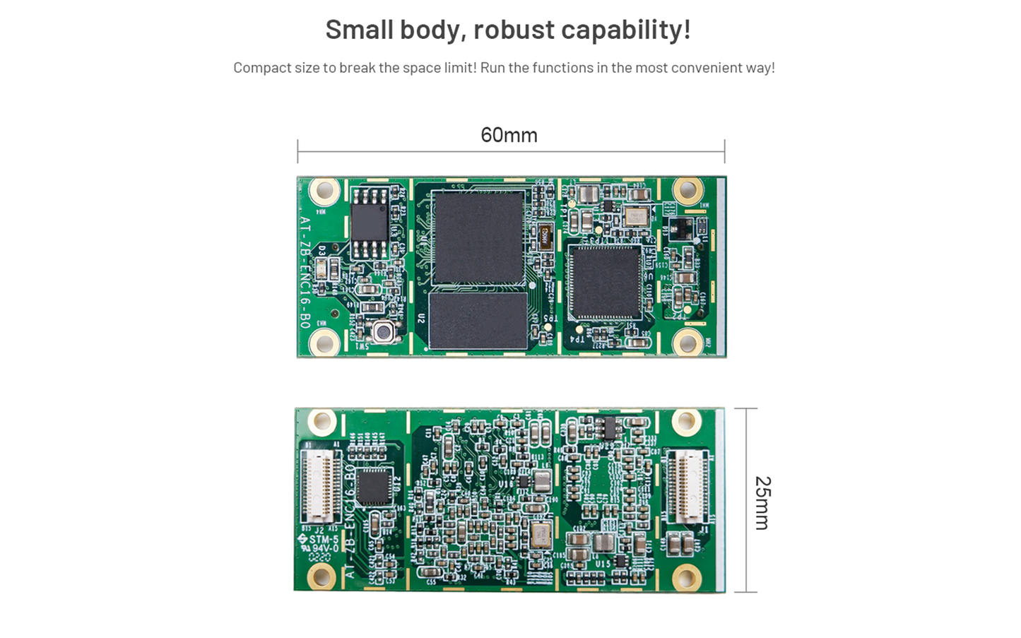 encoding for streaming module-robust capability