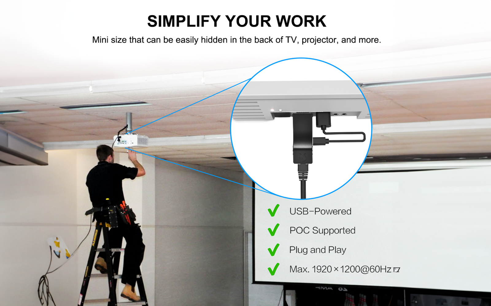 hdmi over ip - simplify your work