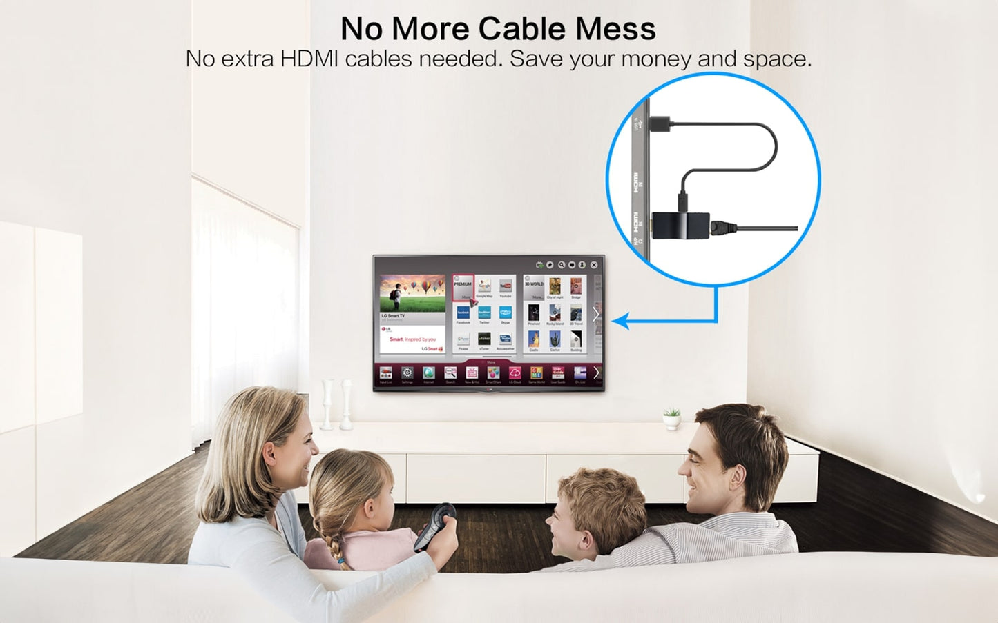 HE-30IR 4K HDMI IR Extender - no more cable mess