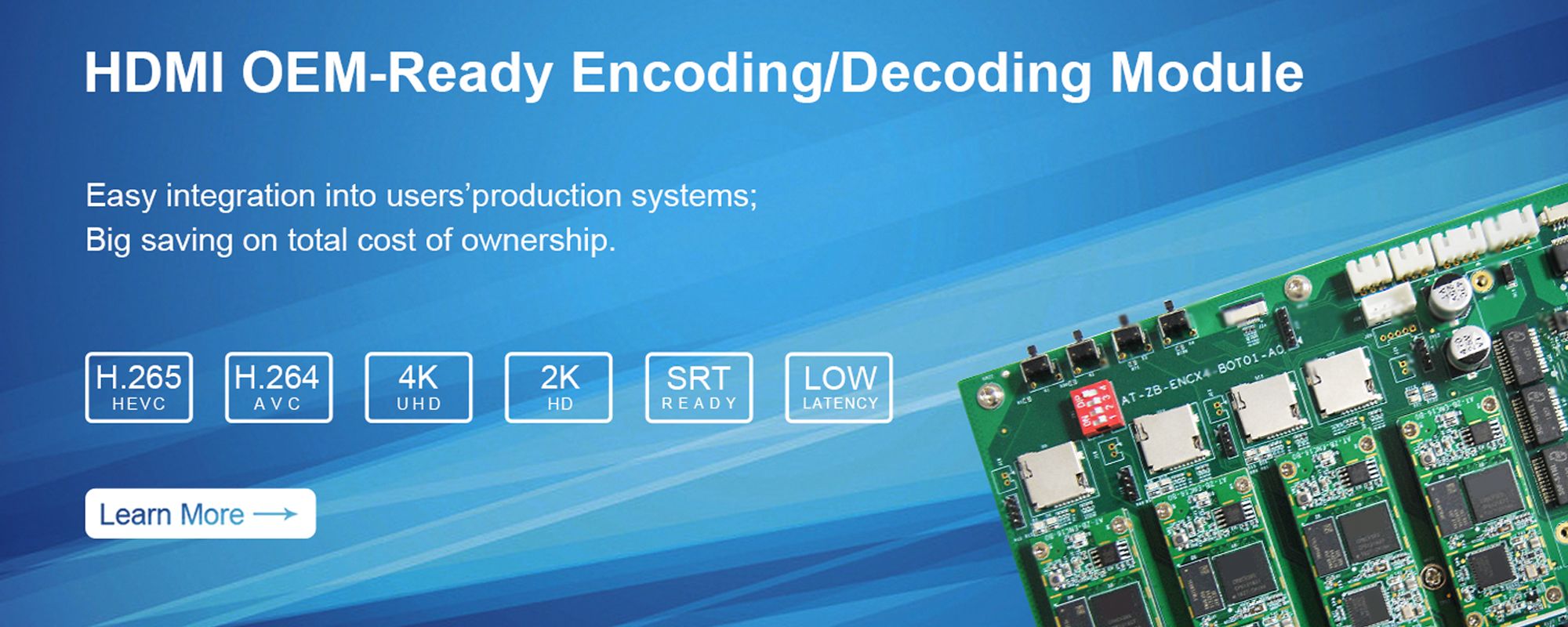 hdmi oem-ready encoding or decoding module