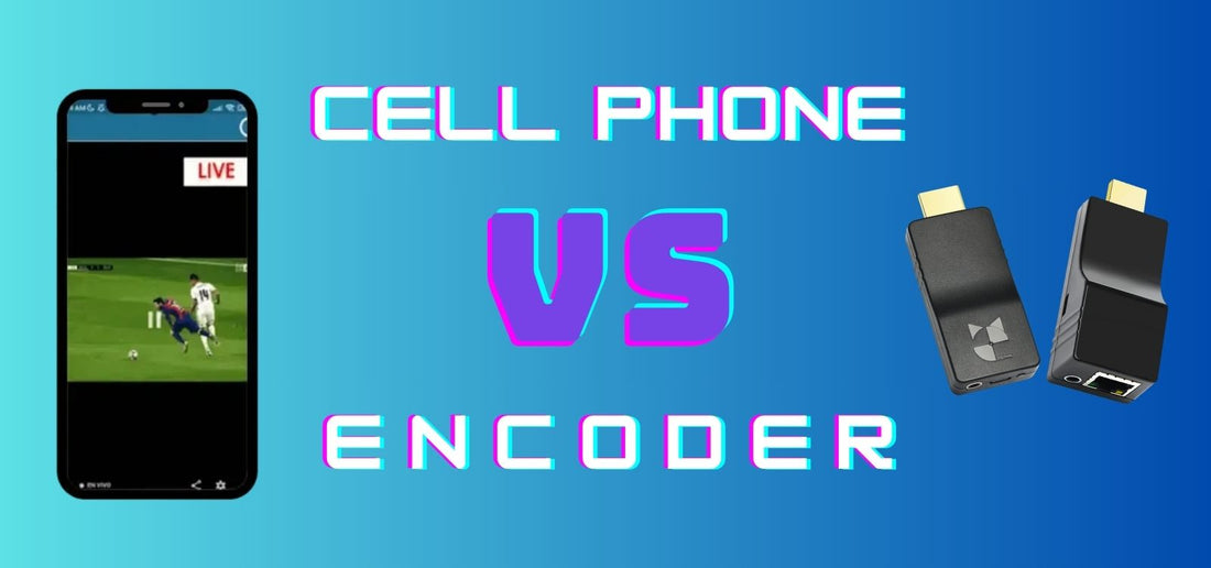 smartphone vs live stream encoder