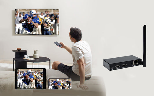 How to transfer TV program from large TV screen to small screens of mobile phone, ipad etc.?