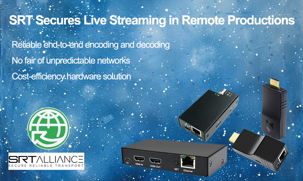 Enjoy Benefits of Hardware SRT Encoding & Decoding for Remote Streaming
