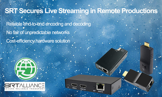Enjoy Benefits of Hardware SRT Encoding & Decoding for Remote Streaming