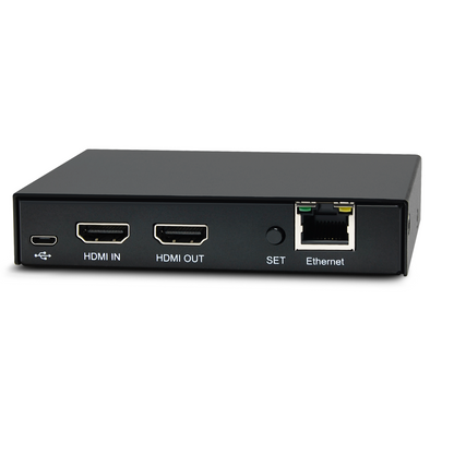 DDMALL HEV-10 H.265 H.264 Live Stream Encoder, 4K@60Hz HDMI Input, Real Time 4K Local Loopout HDMI Video Encoder
