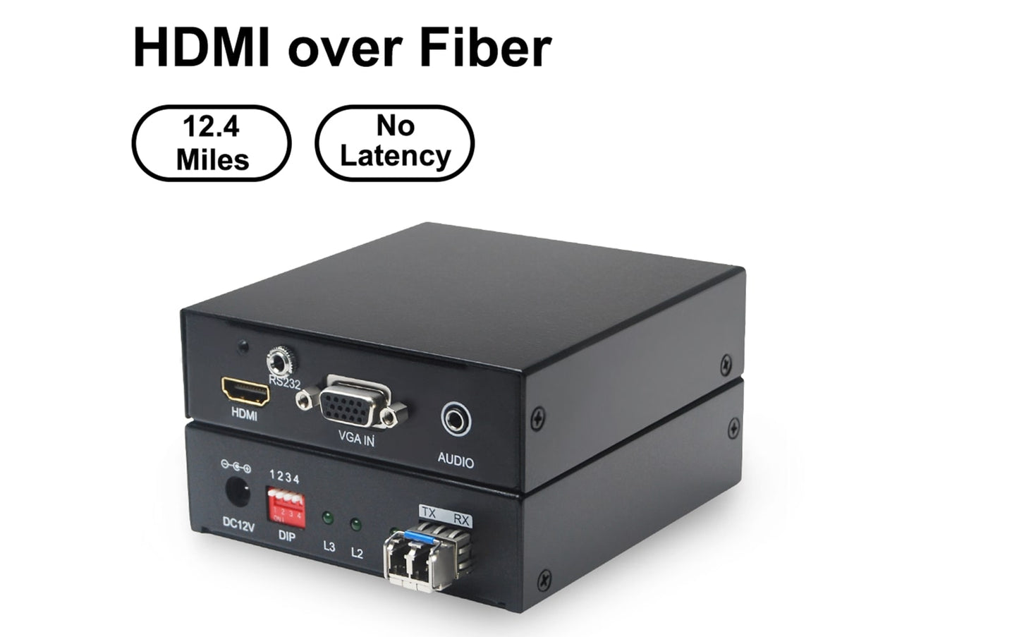 HD-F01 2K HDMI over Fiber Transmitter and Receiver