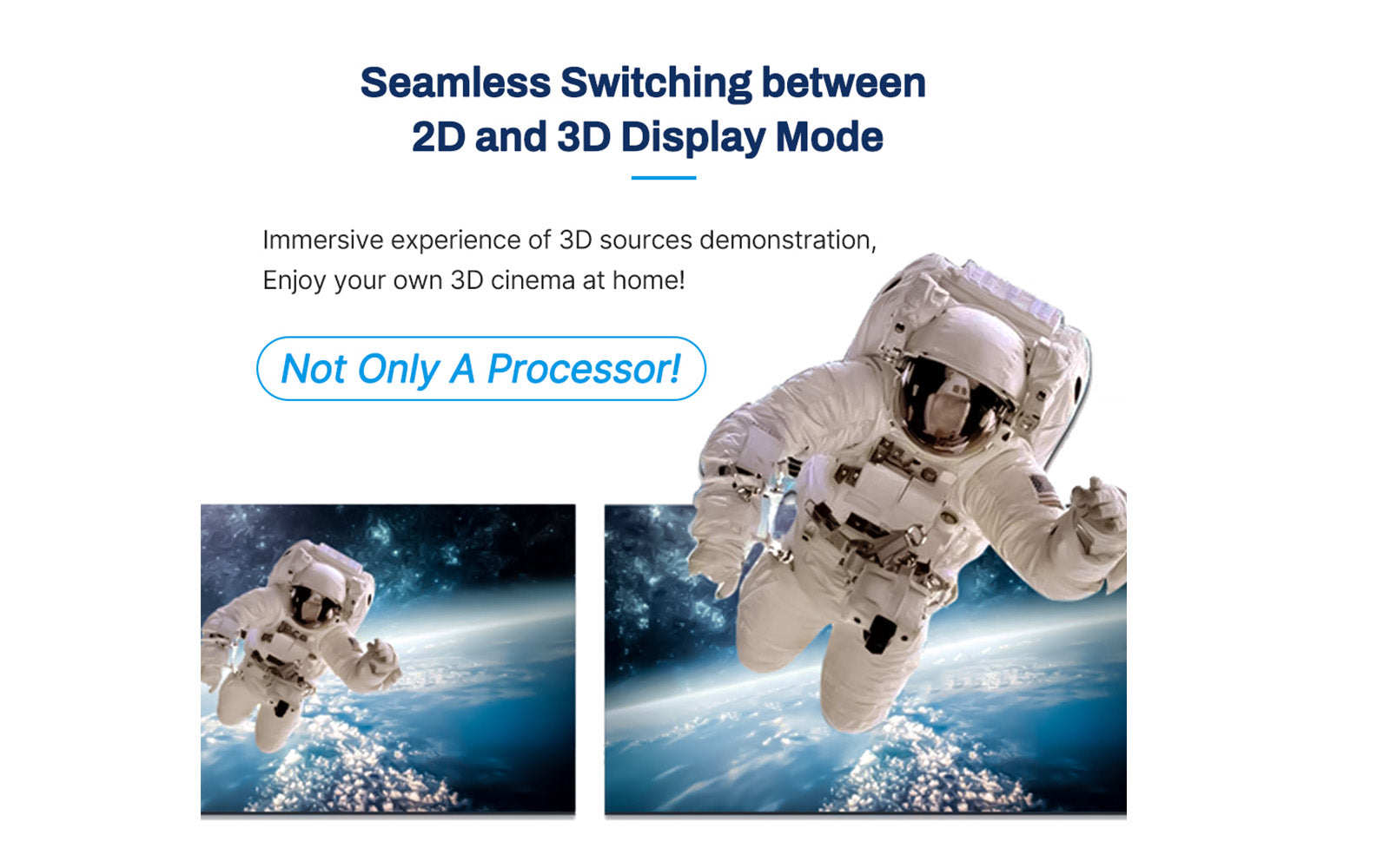 AGT-M-2 Video Processor - between 2d and 3d display mode