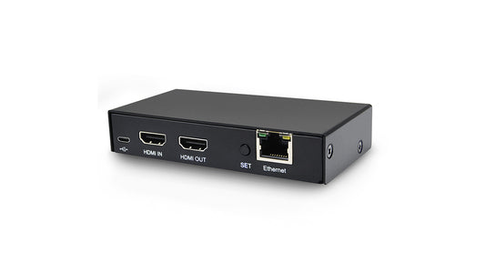 DDMALL HEV-10 H.265 H.264 Live Stream Encoder, 4K@60Hz HDMI Input, Real Time 4K Local Loopout HDMI Video Encoder
