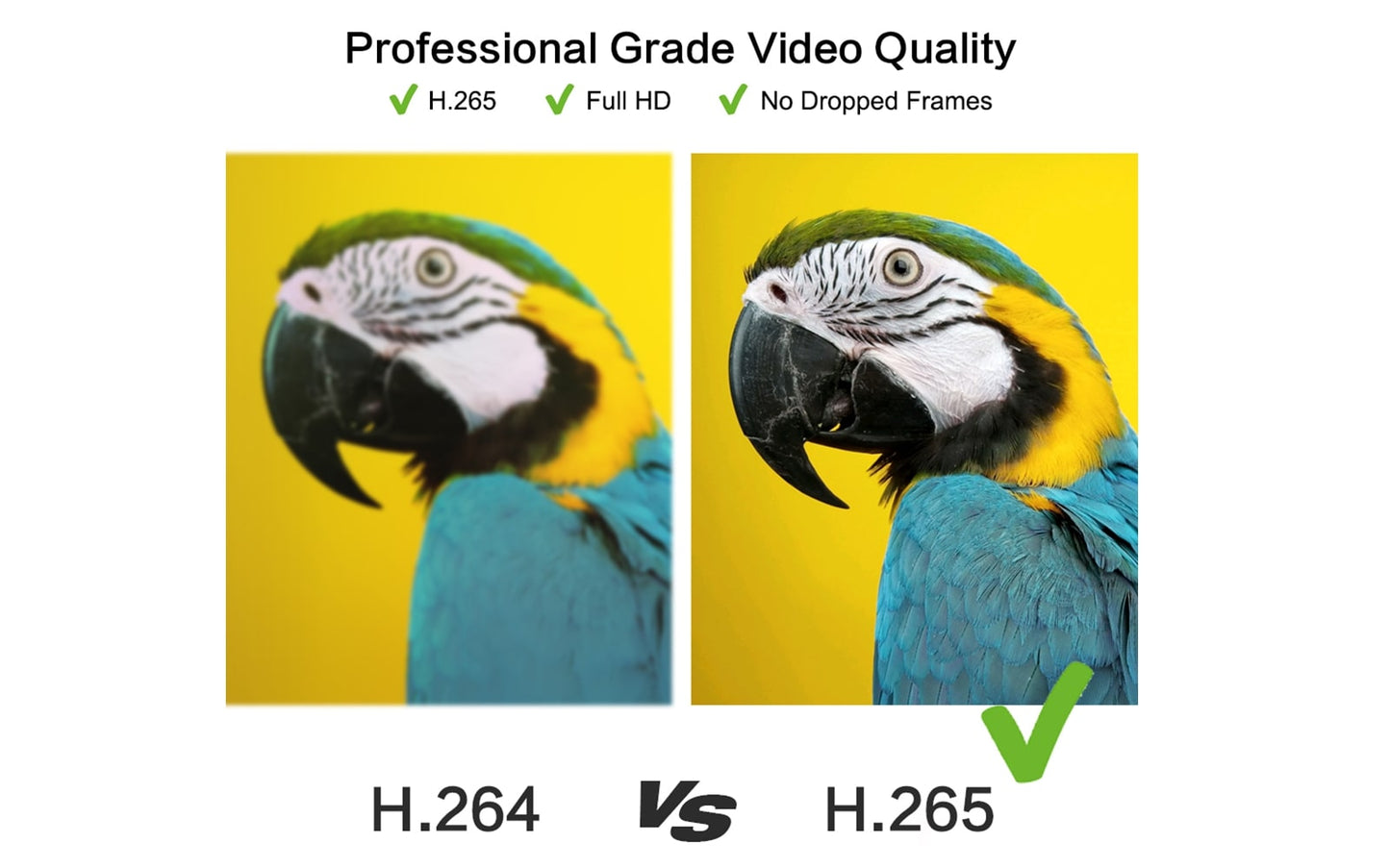 HIP-10RX HDMI Receiver Extender -professional grade video quality