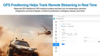DDMALL HEM-4K Compact UVC | HDMI Encoder for 4K Live Streaming with SRT RTMP HLS RTSP