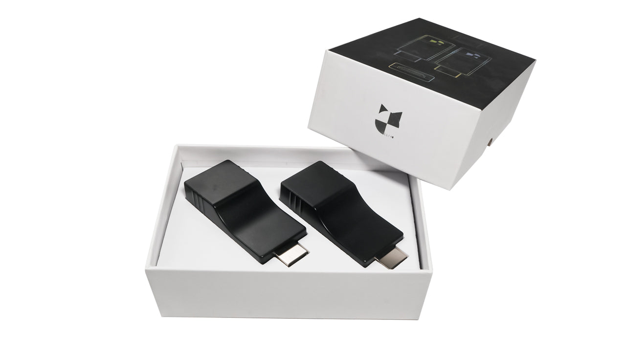 DDMALL HIM10 HDMI Extender Matrix, The IP Transmitter Receiver Matrix for Video Transmission and Distribution(1TX+1RX）