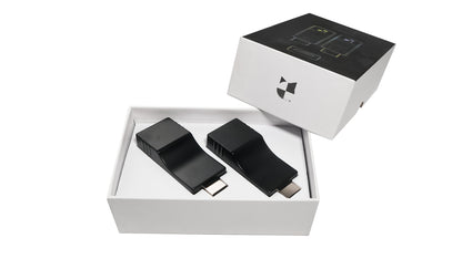 DDMALL HIM10 HDMI Extender Matrix, The IP Transmitter Receiver Matrix for Video Transmission and Distribution(1TX+1RX）