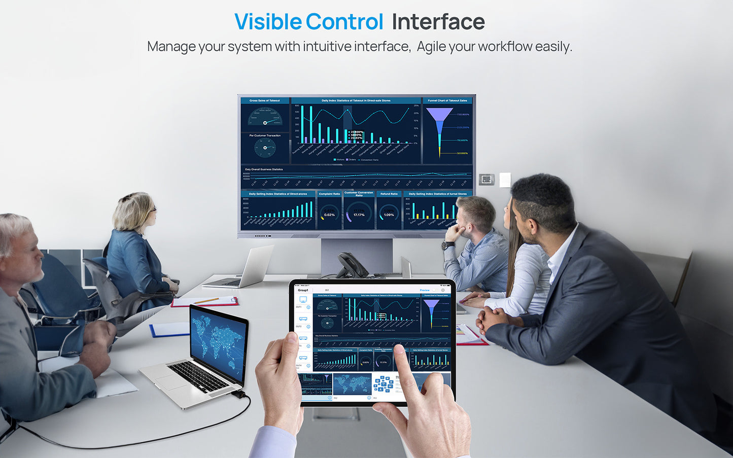 visible control interface