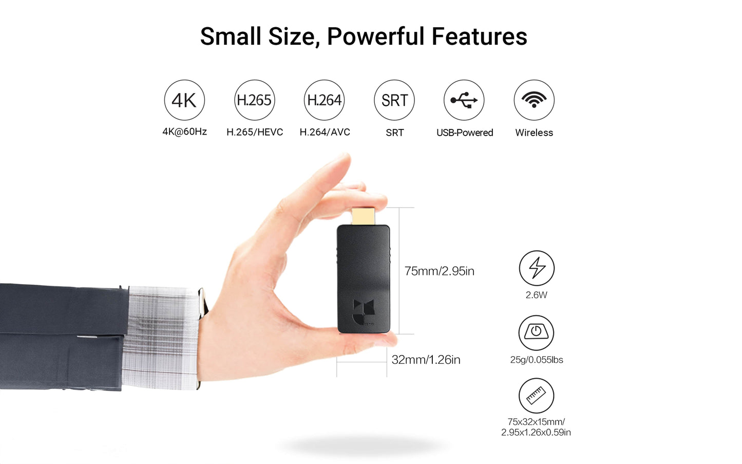 HDMI DECODER- Power features of WIFI Decoder- DDMALL