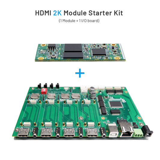 HDMI 2K Module Starter Kit(1 module + 1 I/O board)